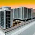 Commercial HVAC rooftop units optimized with SEO for HVAC contractors in Houston