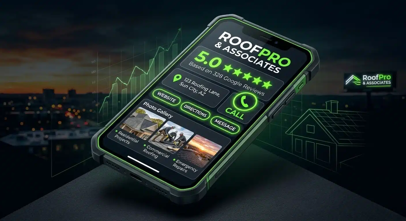 Roofing SEO lead generation strategy for roofing businesses